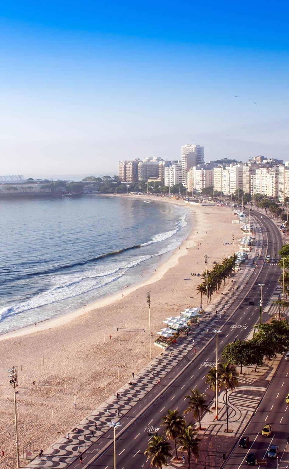 The famous beach of Copacabana, Rio de Janeiro | Brazil Travel Guide