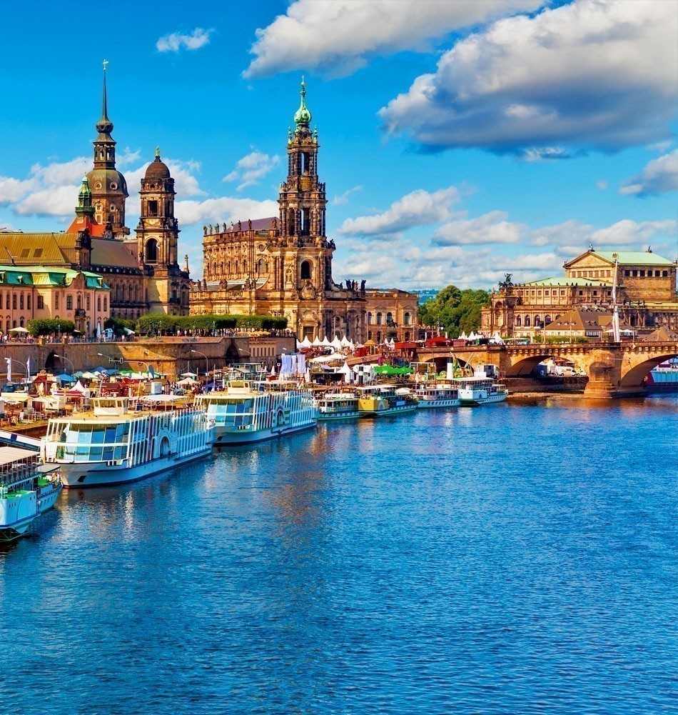 Beautiful view of Dresden, "Florence of the Elbe", Germany | TOP 10 Most Romantic European Cities You Must Visit