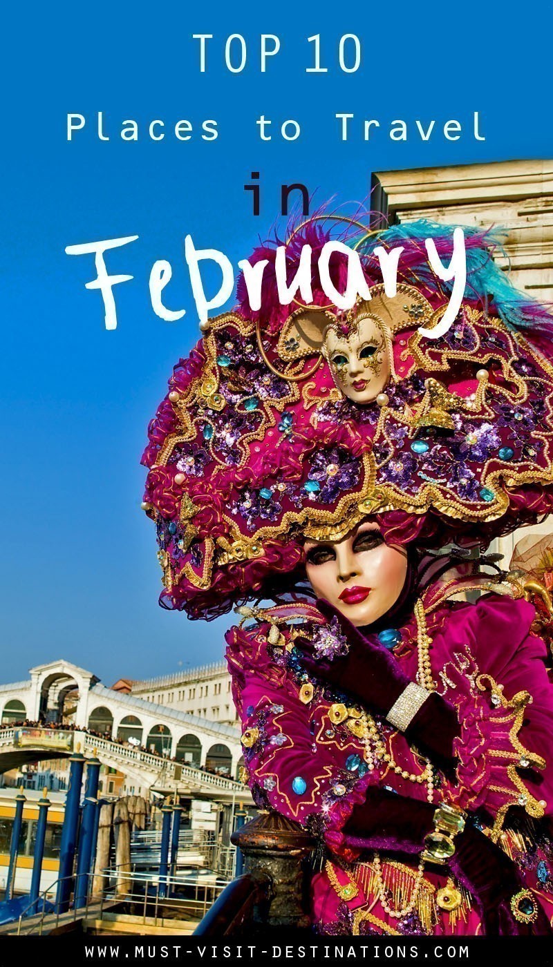 TOP 10 Places To Travel in February #travel 