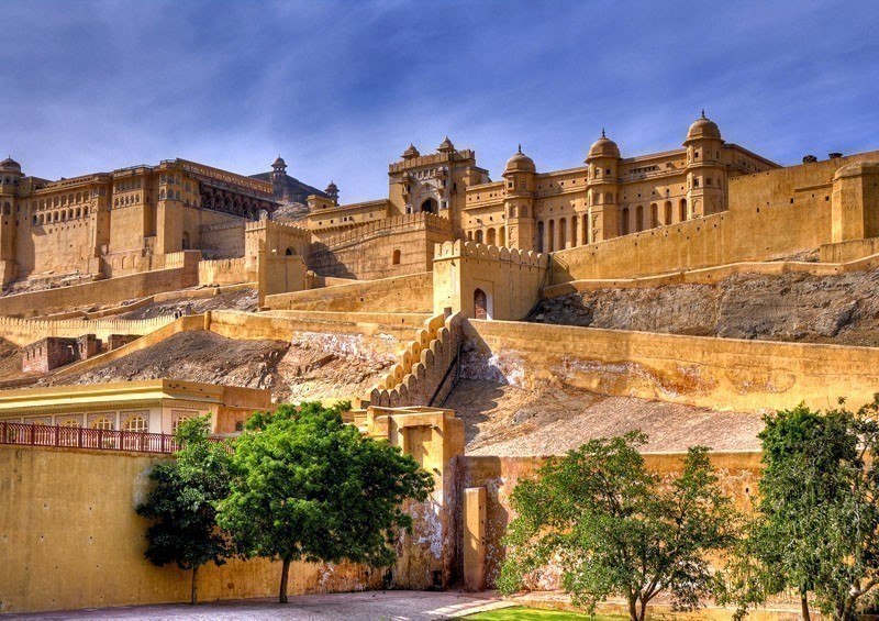Amber Fort in Jaipur, Rajasthan, India | TOP 10 Places To Travel in January
