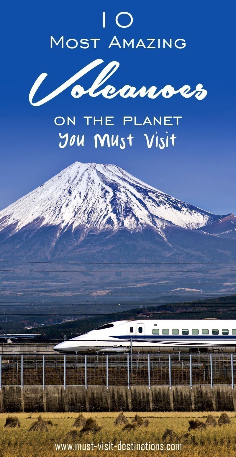 10 Most Amazing Volcanoes on the Planet #travel #adventure