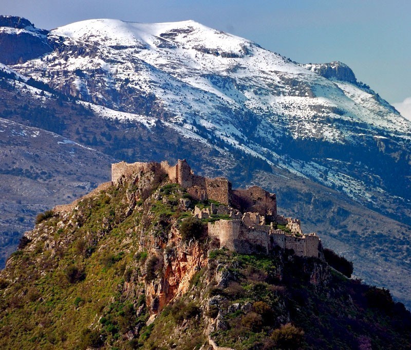 Dramatic View of Mystras Castle | 10 Top Rated Tourist Attractions In Greece