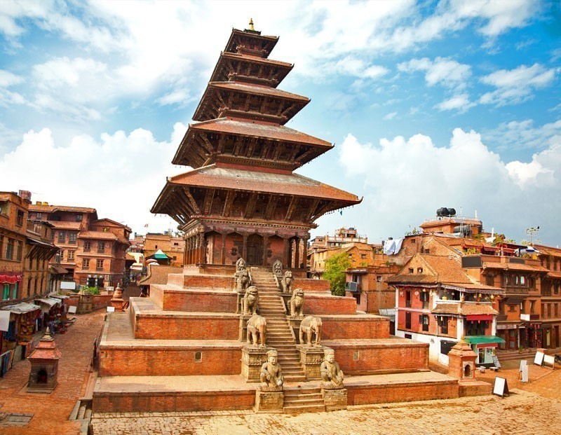 Nyatapola Pagoda on Taumadhi Square in Bhaktapur, Kathmandu Valley | 10 Top-Rated Tourist Attractions in Nepal
