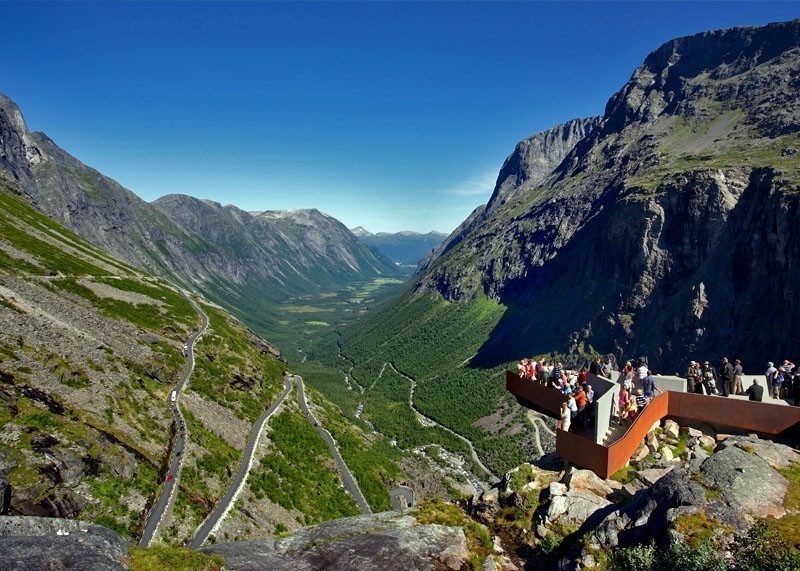 Beautiful View of Trollstigen | 10 Top-Rated Tourist Attractions in Norway