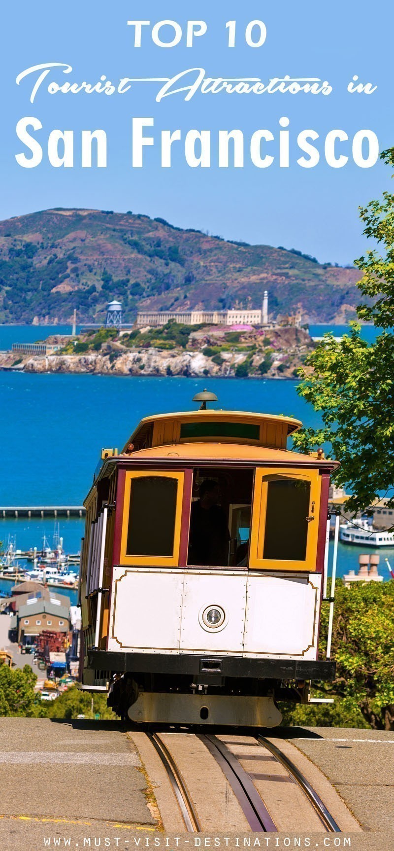  TOP 10 Tourist Attractions In San Francisco #travel #sanfrancisco