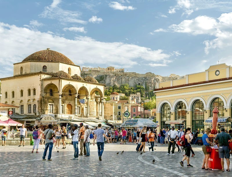 View of Monastiraki Square     |   What to Do in Athens in 3 Days