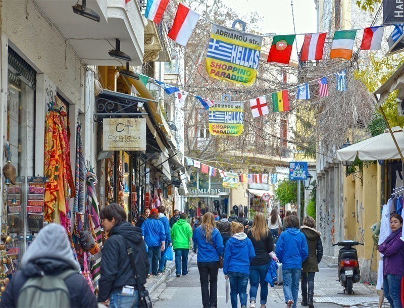 The Andrianou Street    |   What to Do in Athens in 3 Days