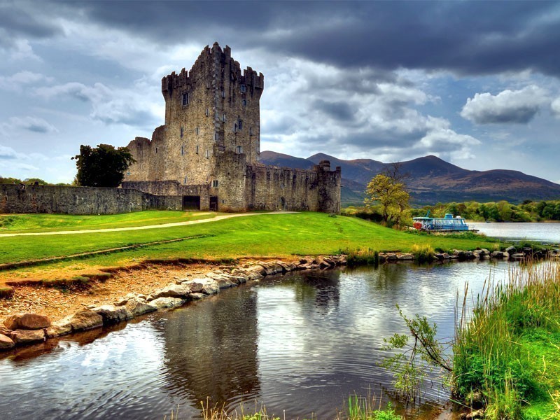 Ross Castle in Ireland was one of the last strongholds to withstand the conquest of Oliver Cromwell in the 17th century | 10 Most Amazing Castles in Ireland You Should Visit