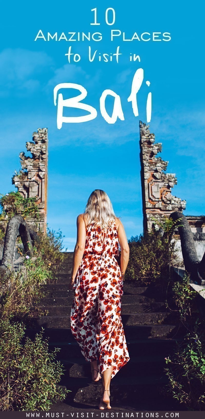 Discover the most popular tourist attractions to visit in Bali. Here is an overview of the TOP 10 most amazing places to visit in Bali.