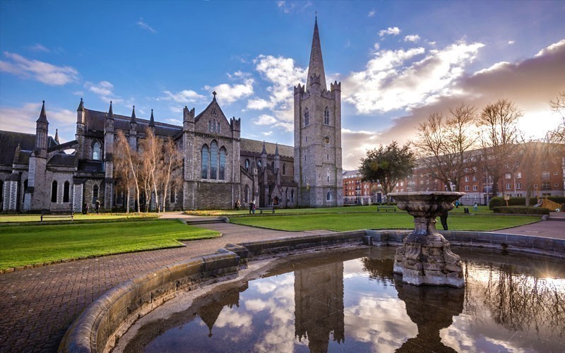 Take a walk to St. Patrick's Cathedral, which is located in the oldest part of the city – the Medieval Quarter | What to Do in Dublin in 3 Days