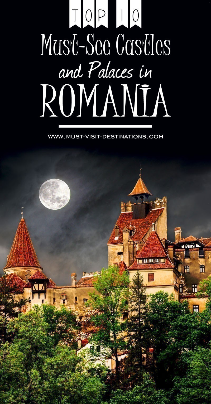 TOP 10 Must-see Castles and Palaces in Romania #travel #Romania