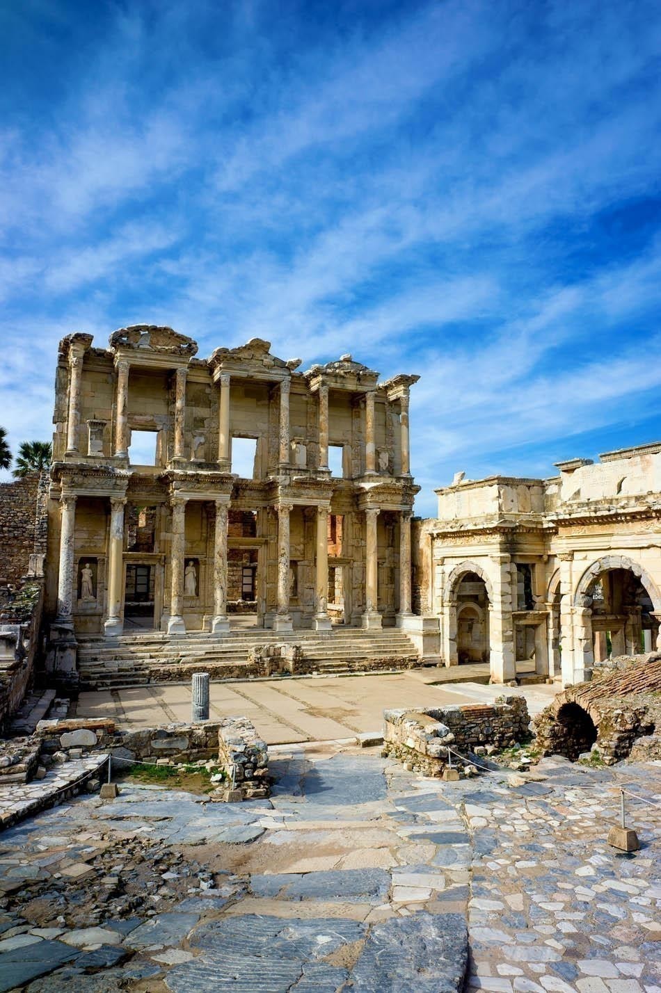 Library of Celsus in Ephesus ancient city, UNESCO world heritage site in Selcuk, Turkey | Turkey Travel Guide