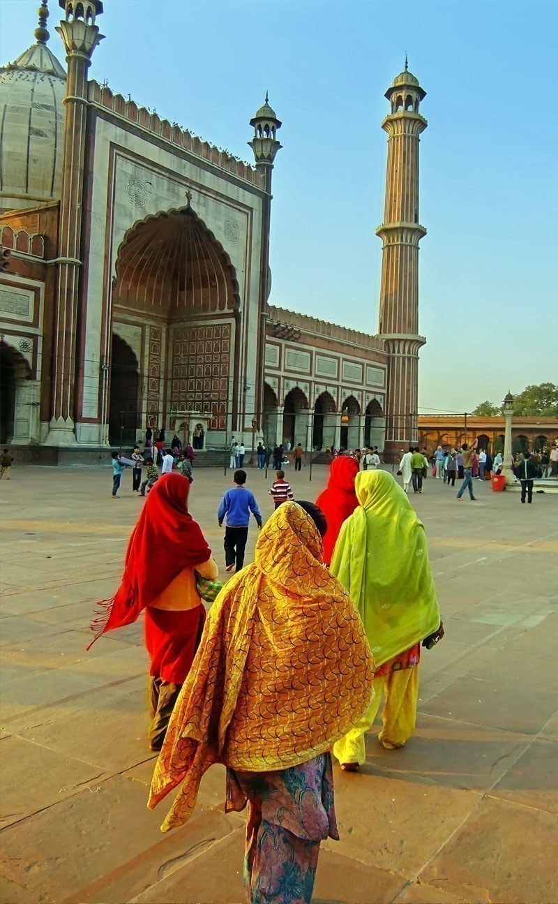 Beautiful Facade of Jama Masjid Delhi | Your Complete Travel Guide to India