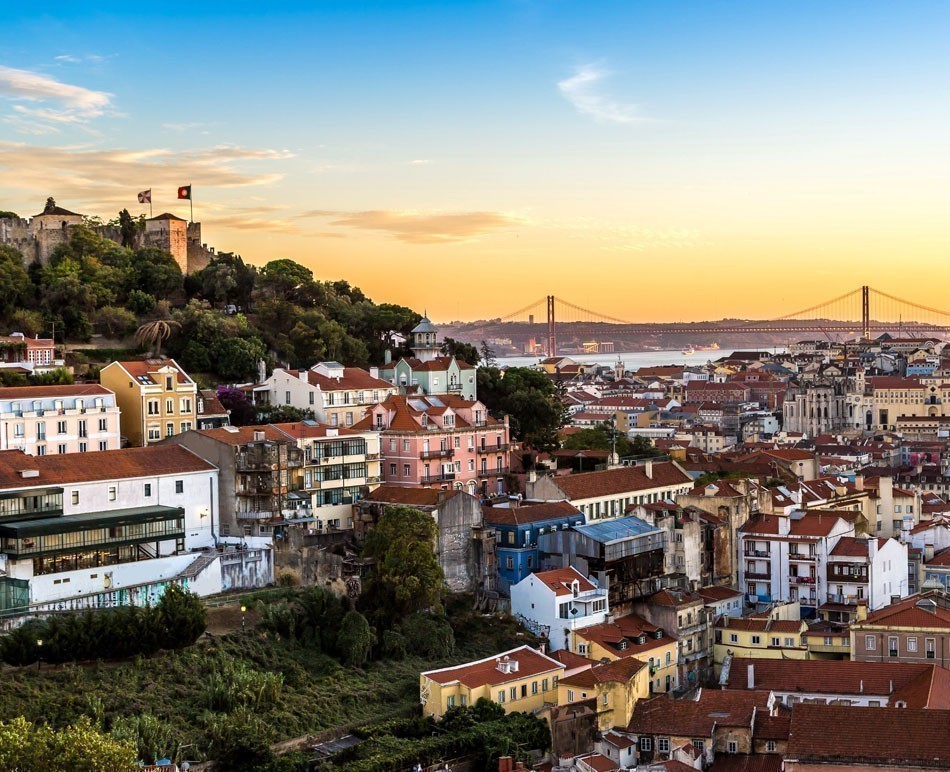 Romantic view of Lisbon at night | TOP 10 Budget Destinations for 2016 