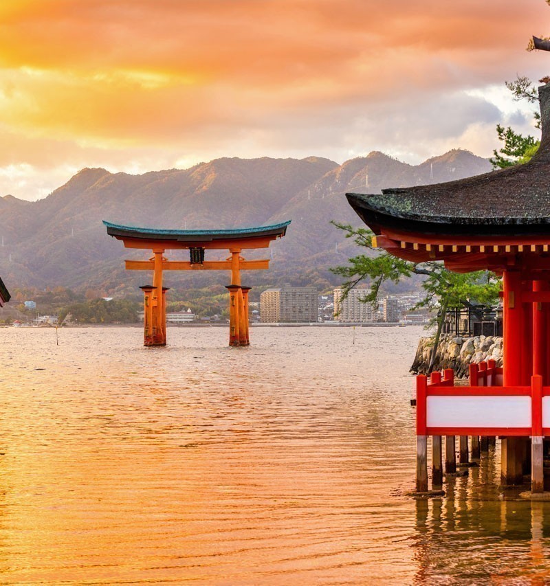 Miyajima, The famous Floating Torii gate, Japan. | TOP 10 Tourist Attractions in Japan You Must Visit