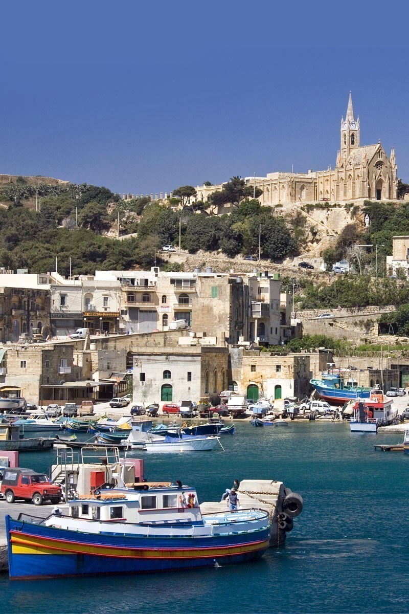 Port of Mgarr on the small island of Gozo - Malta | TOP 10 Places To Travel in May
