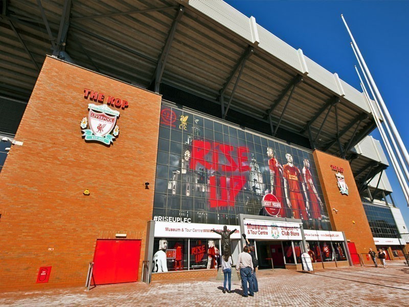 Anfield stadium is home of Liverpool Football Club, one of the most successful English Premier League football clubs | What to Do in Liverpool in 3 Days
